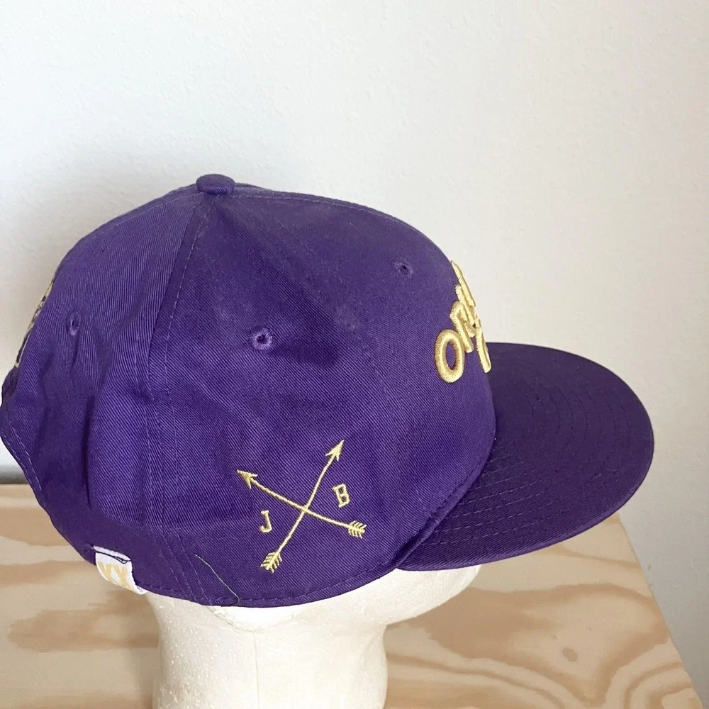 Orlando‎ City SC Hat Cap Snap Back Mens Large Purple MLS Soccer 9FIFTY New Era